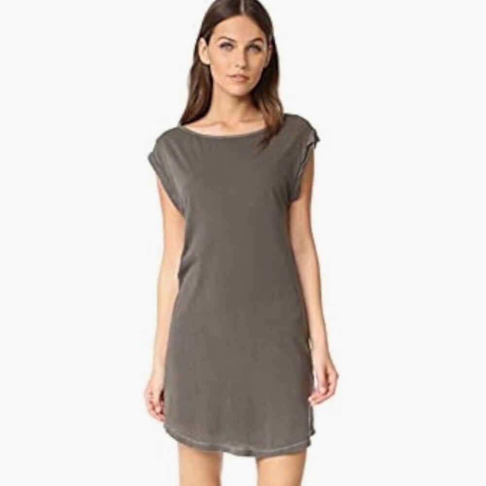 NOWT - Splendid Vintage Whisper Jersey Dress - Olive Green